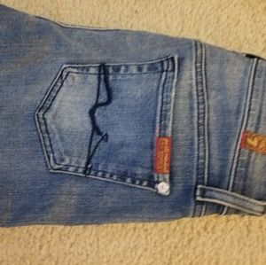 7 for all mankind skinny denim